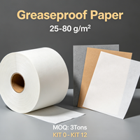 Rouleaux de papier sulfurisé marron, blanc et gris pour gâteaux, feuilles de papier pour bases de boîtes à gâteaux - Vente en gros usine