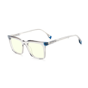 Gafas con Filtro de Luz Azul Tla, Montura Transparente de Moda, Lentes Amarillas, Aptas para las Cuatro Estaciones - Product Image 3