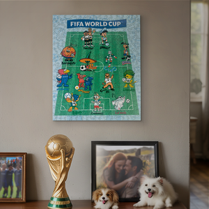 Trò chơi câu đố bằng gỗ được cấp phép chính thức của FIFA-Poster-600pcs đồ chơi hoạt hình thú vị Giáo dục chất lượng cao - Product Image 6