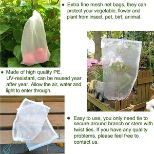 Bolsa de Protección Contra Insectos para Plantas de 4 pies x 6 pies con Cuerda y Hebilla, Malla de Jardín de Fábrica - Product Image 5