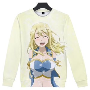 Sweat à capuche pour hommes de haute qualité personnalisé Sublimation Nouvelle mode Big Tall Pull Sweat <span class=keywords><strong>Fairy</strong></span> <span class=keywords><strong>Tail</strong></span> Imprimer - Product Image 2