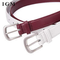 Ceinture pour femmes, ceinture élégante en cuir PU avec fermoir métallique GG, ceinture de luxe pour femmes