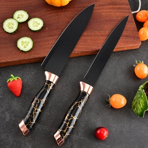 Juego de Cuchillos de Cocina de 6 Piezas al por Mayor, Cuchillos de Chef de Acero Inoxidable con Revestimiento Antiadherente, Juego de Cubiertos para Cocinar, Regalo para el Hogar - Product Image 4
