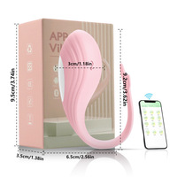 Hochwertiger kabelloser Vibrator für Frauen: Silikon-Hüftgürtel mit 9 Vibrationsmodi für weibliche Selbstbefriedigung
