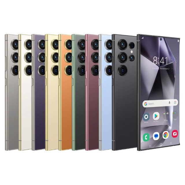 Slim Profile S25 Ultra 5G Smartphone 108MP Octa Core CDMA HD Gaming Phone 8000mAh Battery New Original
