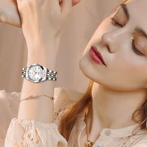 New Stylish Minimalist Women's Quartz Watch with Dual <b>Calendar</b> - Product Image 4