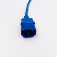 Kabel ekstensi komputer C13 hingga C14 kabel daya IEC 60320 konektor PDU