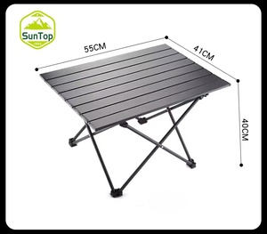 Mesas de Camping plegables de Metal portátiles, sillas cómodas, fácil instalación, rollo de huevo, muebles de puesto al aire libre, equipo de viaje para - Product Image 3