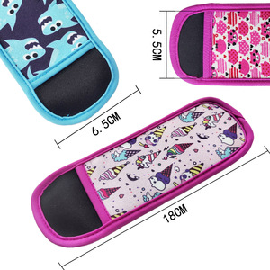 Fornecimento Direto de Fábrica: Novas Capas de Neoprene para Picolé com Estampas de Desenhos Animados, Qualidade Garantida e Vários Designs para Crianças - Product Image 3
