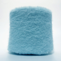 Fil fantaisie en nylon de 2,0 cm, fil à plumes pour pull, fil à cils de vison coloré