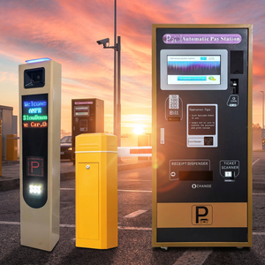 Solution de station de péage automatique pour voie de péage rapide, caméra ANPR, lecteur de balises RFID, barrière automatique et borne de paiement - Product Image 1