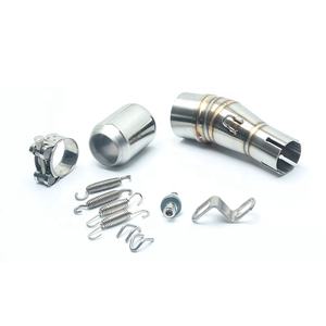 Abrazaderas <span class=keywords><strong>de</strong></span> silenciador <span class=keywords><strong>de</strong></span> sistema <span class=keywords><strong>completo</strong></span>, piezas <span class=keywords><strong>de</strong></span> resorte, tubos <span class=keywords><strong>de</strong></span> <span class=keywords><strong>escape</strong></span> <span class=keywords><strong>para</strong></span> motocicletas Kawasaki Z250 Ninja 250 300 250CC 300CC - Product Image 2