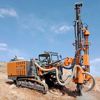Machine de forage DTH sur chenilles APCOM ZGYX 453 ZEGA Kaishan, prix du forage de puits, équipement de forage au sol