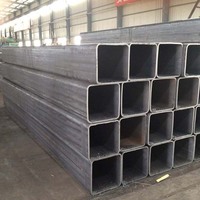 Tube carré en acier et fer 8x8, tube ms haute qualité, prix d'usine
