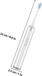 Pack familial Brosse à dents électrique sonique de voyage 5 modes de nettoyage Brosse à dents sonique populaire à poils doux IPX7 étanche - Product Image 2