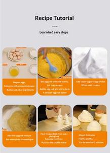 Máquina Comercial de Acero Inoxidable Ligera para Hacer Soufflé, Waffles y Panqueques, para Uso en Panaderías y Restaurantes - Product Image 6