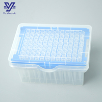 Pipette de laboratoire biologique Tecan filtrée et conductrice de 200 µl avec embout d'aspiration en boîte