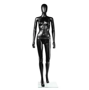 Hot Koop Etalage Hoge Kwaliteit Pp Plastic Full Body Vrouwelijke Mannequins Voor Doek Display