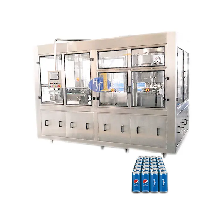 Automatico Birra Artigianale In Alluminio in Grado di Riempimento di Tenuta Della Macchina/Birra Conserviera Linea di Apparecchiature