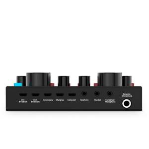 Demao V8Plus Instrument audio Table de mixage DJ Style Table de mixage musicale Carte son Home Studio Interface V8 Carte son - Product Image 4