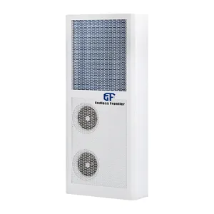 12000BTU Shelter Electric Cabinet DC48V AC220V Industrial Air Conditioner with Connection