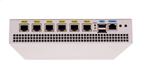 3855U 6LAN Firewall Mini PC Dual Core Dual Thread Industrial PC DDR4 untuk Keamanan Jaringan Mini PC