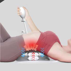 Nouvelle compression d'air ergonomique dos civière Relaxation <span class=keywords><strong>Acupuncture</strong></span> Massage colonne vertébrale soutien lombaire arc - Product Image 2