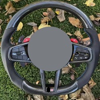 Volant sport racing en fibre de carbone J Auto 2019-2024 pour Supra A90 GR MK5, 40 mm, 4 branches