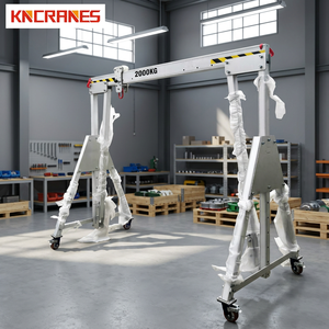 Grue portique mobile en aluminium légère 1t 2t 3t réglable – Prix de vente - Product Image 1