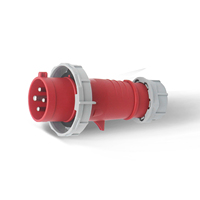 Prise d'alimentation pour conteneur frigorifique 380V/440V 32A/63A 3P+E IP67 étanche pour navires et embarcations CRT-14412P