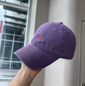 Cappellino da Baseball Love Little <span class=keywords><strong>C</strong></span> ricamato Soft Top sportivo cappello da esterno a 6 pannelli per piccoli volti carino e Versatile Top di coppia - Product Image 3