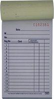 Bloc-notes personnalisé en double à 5 chiffres et 7 chiffres, numéro 50, impression offset, autocopiant