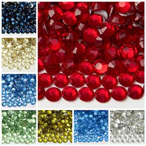 SS30 Flatback 3D DIY Nail Art Bijoux Cristal Pierre Mobile Téléphone Cas 6.5mm Non Hot Fix Strass <span class=keywords><strong>Diamant</strong></span> Colle-<span class=keywords><strong>Sur</strong></span> DIY Artisanat - Product Image 1