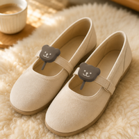 Ventes d'usine – Nouveaux accessoires de chaussures en alliage de zinc personnalisés pour femmes, marque DENGBAO, motif ours, boucle décorative