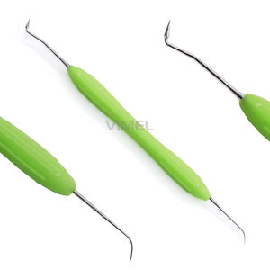 7 unids/set de instrumentos de llenado compuesto de resina Dental con caja de autoclave Kits de restauración estética con mango de silicona - Product Image 2