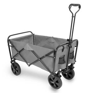 Chariots utilitaires robustes avec hayon et roues, chariot pliable, chariot utilitaire portable pour le camping, le jardin, la <span class=keywords><strong>plage</strong></span> - Product Image 1