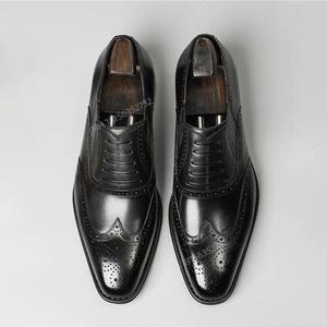 Último Producto - Zapatos Formales para Hombre de Alta Calidad, Antideslizantes, Oxford para Negocios, con Aumento de Altura, para Fiestas de Otoño, Precio al por Mayor - Product Image 2