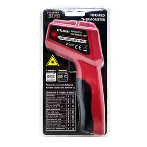 चीयरमैन-50 ~ 380 सी रंग एलसीडी औद्योगिक लाल लेजर इर इन्फ्रारेड थर्मामीटर तापमान गेज - Product Image 4