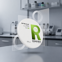 Disque de zircone dentaire Rondcera SHT-ML Pro 4D à dégradé naturel pour la restauration esthétique, zircone multicouche pré-ombrée