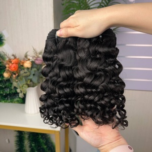 ผมต่อแบบดับเบิ้ลดรอว์น ผมหยิกอิตาเลียน 100% ผมแท้ - Product Image 1