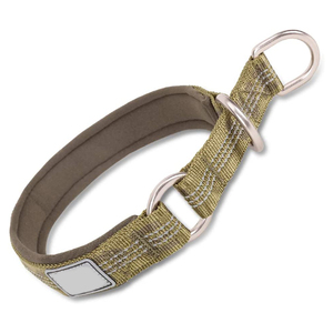 <span class=keywords><strong>Collar</strong></span> ajustable de nylon para mascotas para perros pequeños, medianos y grandes, correa reflectante acolchada para entrenamiento de medio estrangulador para perros - Product Image 1