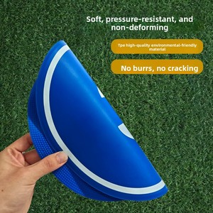 Discos Marcadores Redondos Numerados para Entrenamiento de Fútbol, Material TPE Plano, Obstáculos para Entrenamiento de Agilidad, Venta al Por Mayor de Fábrica China - Product Image 4