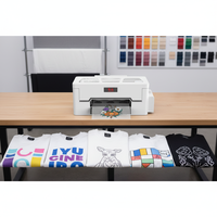 Imprimante DTF A3 économique XP600, machine d'impression directe sur film de bureau avec plateforme chauffante et fonction d'aspiration pour les startups