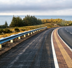 W Beam Guardrail Manufacturer Hot <b>Dip</b> Galvanized Road Barrier Supplier UAE Qatar Oman Saudi Arabia Middle East - Product Image 6