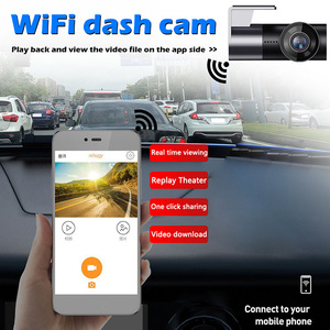 Grabadora inalámbrica oculta para coche <span class=keywords><strong>Full</strong></span> <span class=keywords><strong>HD</strong></span> Gran angular Barato Android IOS Wifi Dashcam Driver Cam 720P - Product Image 3