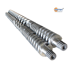 Barril cónico de doble tornillo para extrusora <span class=keywords><strong>KRAUSS</strong></span> MAFFEI, para extrusora de PVC, KMD50/103 - Product Image 2