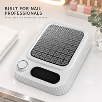Collecteur de poussière pour ongles conçu pour les professionnels de la manucure, garde le poste de travail plus propre, OEM ODM, logo personnalisé, couleur personnalisée, faible MOQ