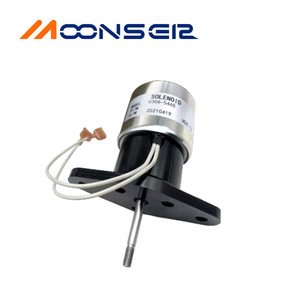 โซลินอยด์หยุดเครื่องยนต์ Moonsen รุ่น 0306-5465 วาล์วควบคุมการตัดน้ำมันเชื้อเพลิงสำหรับเครื่องกำเนิดไฟฟ้าดีเซล - Product Image 2