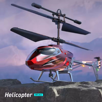 Avion télécommandé, hélicoptère 2,5 canaux, jouet volant en plastique pour débutants, rechargeable, durable, pour enfants