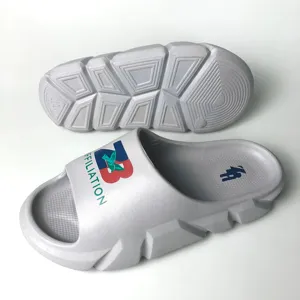 Foam Slides Logo Slippers Brand Wholesale Slide Custom Eva Foam Sports Slippers